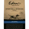Eden Dog - 80/20 Fish Cuisine Working & Sporting Dog Medium Kibble 15kg -Pet Supplies Store 0001564 eden dog 8020 fish cuisine working sporting dog medium kibble 15kg 600