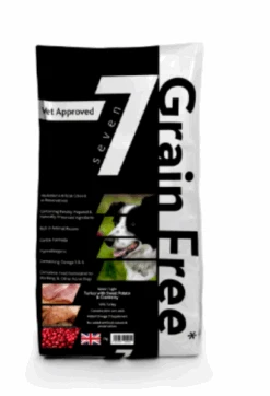 Seven Dog - Senior / Light Turkey With Sweet Potato & Cranberry Grain Free 2kg
