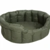 P & L Oval Waterproof Softee Bed Green 4