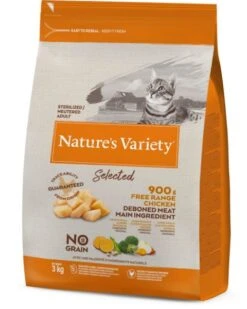 Natures Variety Cat - Adult Selected Dry Free Run Chicken 3kg