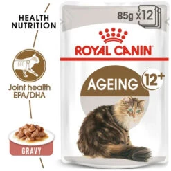 Royal Canin Cat - Pouch Box Ageing Gravy 12x85g -Pet Supplies Store 0020927 royal canin cat pouch box ageing gravy 12x85g