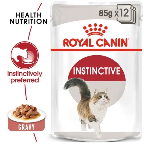 Royal Canin Cat - Pouch Box Instinctive In Gravy 12x85g 4 Royal Canin Cat - Pouch Box Instinctive In Gravy 12x85g - Image 2