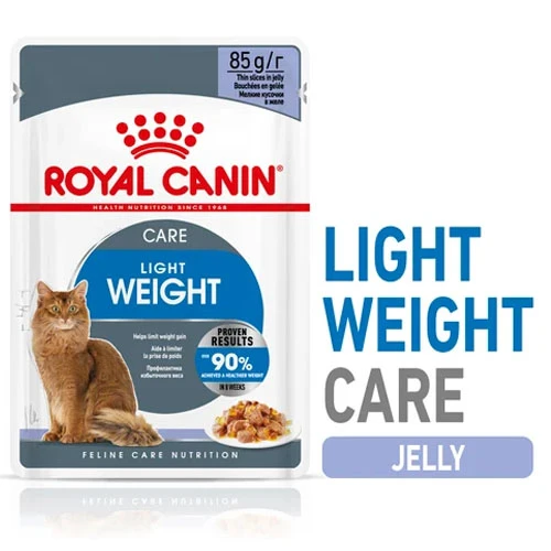 Royal Canin Cat - Pouch Box Light Weight Care In Jelly 12x85g 4 Royal Canin Cat - Pouch Box Light Weight Care In Jelly 12x85g - Image 2