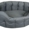 P & L Oval Waterproof Softee Bed Grey 5 -Pet Supplies Store 0021711 p l oval waterproof softee bed grey 5 600