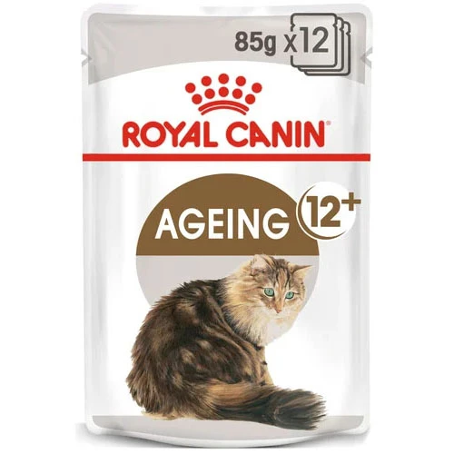 Royal Canin Cat - Pouch Box Ageing Jelly 12x85g 3 Royal Canin Cat - Pouch Box Ageing Jelly 12x85g