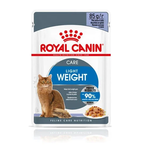 Royal Canin Cat - Pouch Box Light Weight Care In Jelly 12x85g 3 Royal Canin Cat - Pouch Box Light Weight Care In Jelly 12x85g