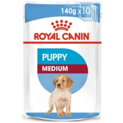 Royal Canin Dog - Pouch Box Medium Puppy 10x140g