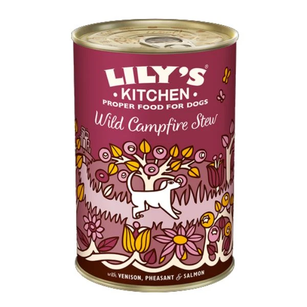 Lily's Kitchen Dog Tin Campfire Stew 6x400g 3 Lily's Kitchen Dog Tin Campfire Stew 6x400g