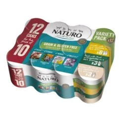 Naturo Grain & Gluten Free Variety Pack 12x390g