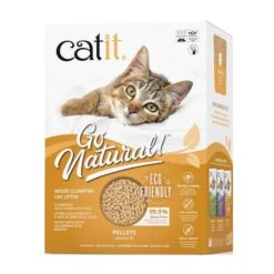 Catit Go Natural Wood Litter Pellet 15L