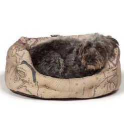 Danish Design Slumber Bed Deluxe Vintage Maps 30" -Pet Supplies Store 0028014 danish design slumber bed deluxe vintage maps 30