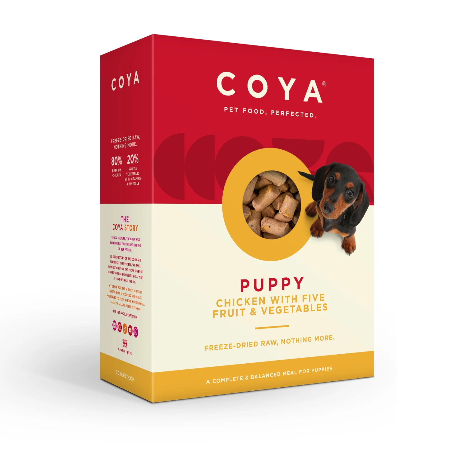 Coya Puppy Dog Freeze Dried Chicken 750g 3 Coya Puppy Dog Freeze Dried Chicken 750g
