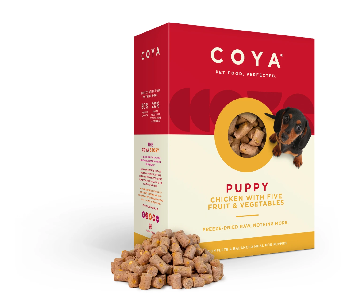 Coya Puppy Dog Freeze Dried Chicken 750g 5 Coya Puppy Dog Freeze Dried Chicken 750g - Image 3