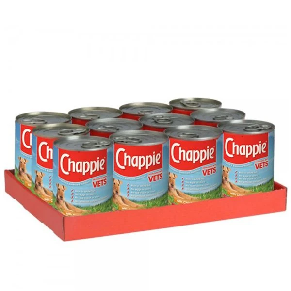Chappie Tins Original 12x412g 3 Chappie Tins Original 12x412g
