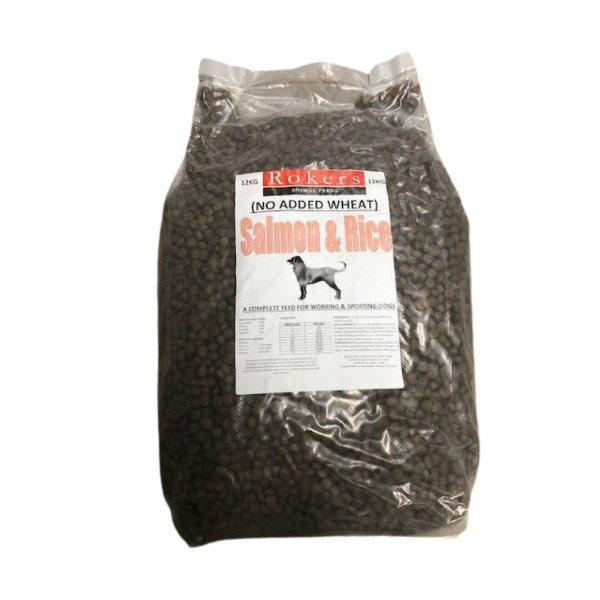 Rokers Wheat Free Salmon 12kg 3 Rokers Wheat Free Salmon 12kg